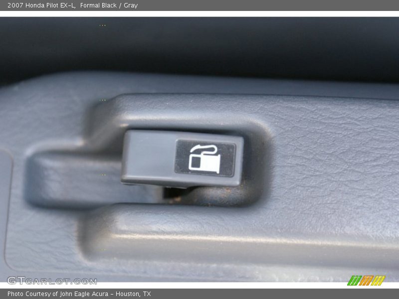 Formal Black / Gray 2007 Honda Pilot EX-L