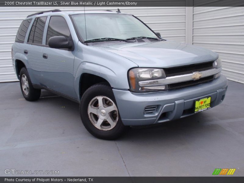 Silver Blue Metallic / Light Cashmere/Ebony 2006 Chevrolet TrailBlazer LS