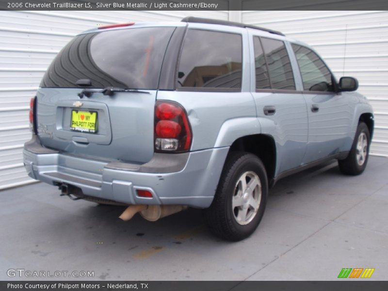 Silver Blue Metallic / Light Cashmere/Ebony 2006 Chevrolet TrailBlazer LS