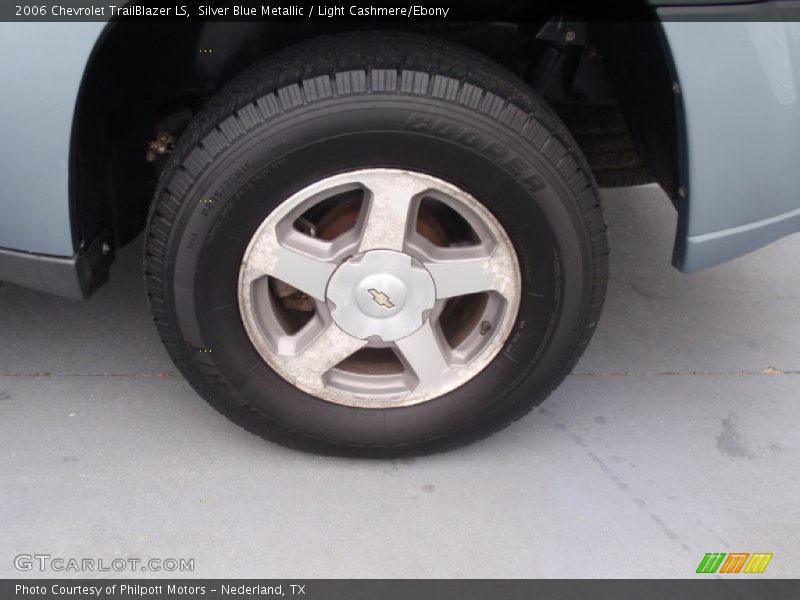 Silver Blue Metallic / Light Cashmere/Ebony 2006 Chevrolet TrailBlazer LS