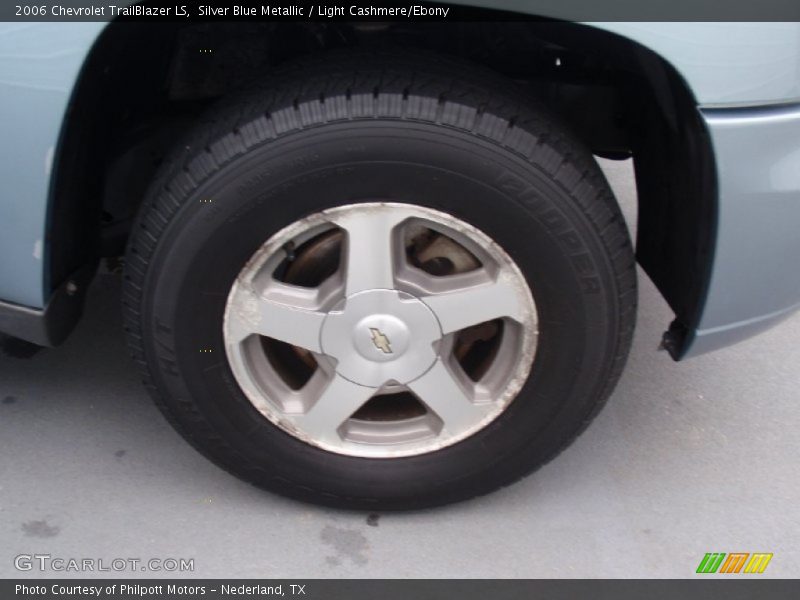 Silver Blue Metallic / Light Cashmere/Ebony 2006 Chevrolet TrailBlazer LS