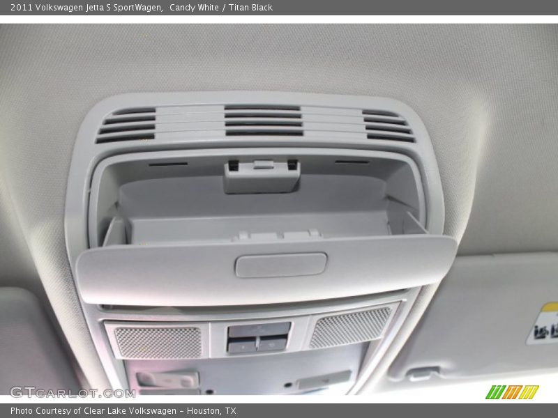 Candy White / Titan Black 2011 Volkswagen Jetta S SportWagen