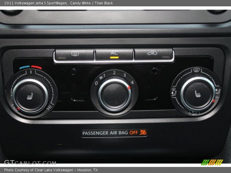 Candy White / Titan Black 2011 Volkswagen Jetta S SportWagen