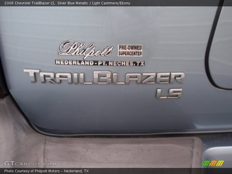 Silver Blue Metallic / Light Cashmere/Ebony 2006 Chevrolet TrailBlazer LS