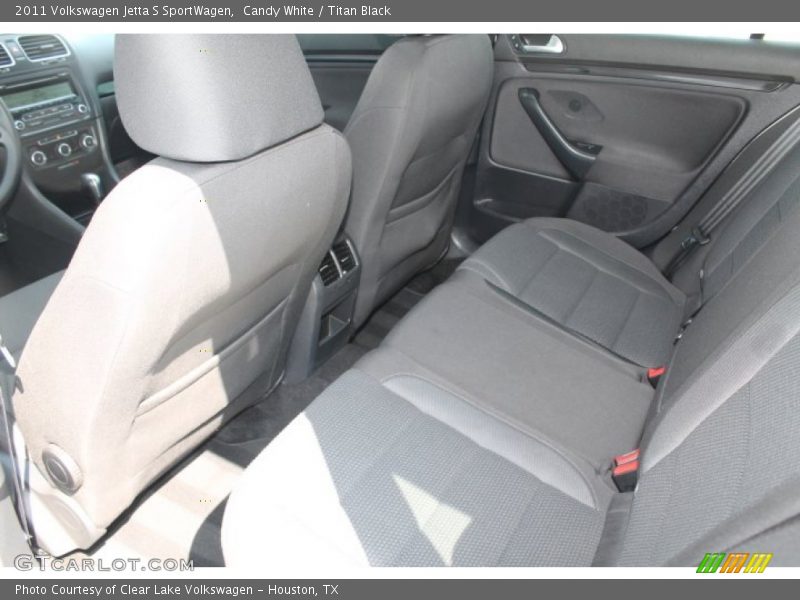 Candy White / Titan Black 2011 Volkswagen Jetta S SportWagen