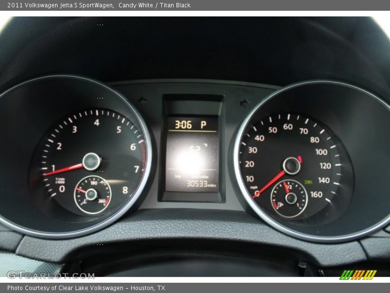 Candy White / Titan Black 2011 Volkswagen Jetta S SportWagen