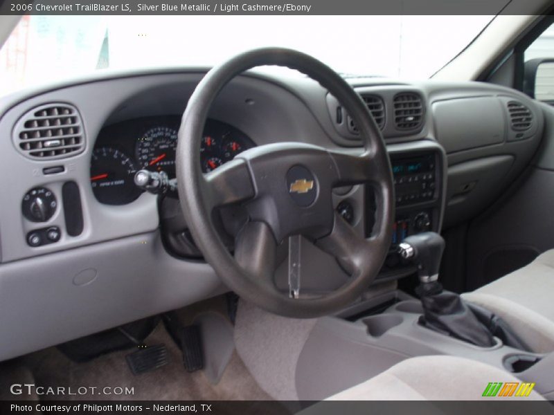 Silver Blue Metallic / Light Cashmere/Ebony 2006 Chevrolet TrailBlazer LS