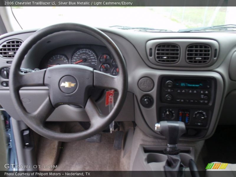 Silver Blue Metallic / Light Cashmere/Ebony 2006 Chevrolet TrailBlazer LS