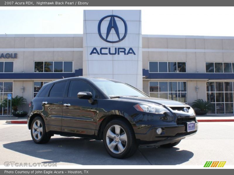 Nighthawk Black Pearl / Ebony 2007 Acura RDX