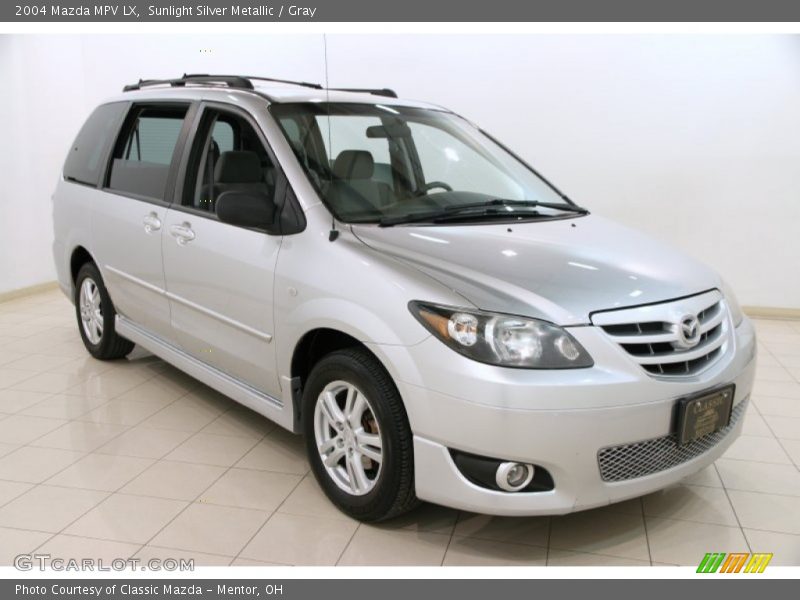 Sunlight Silver Metallic / Gray 2004 Mazda MPV LX