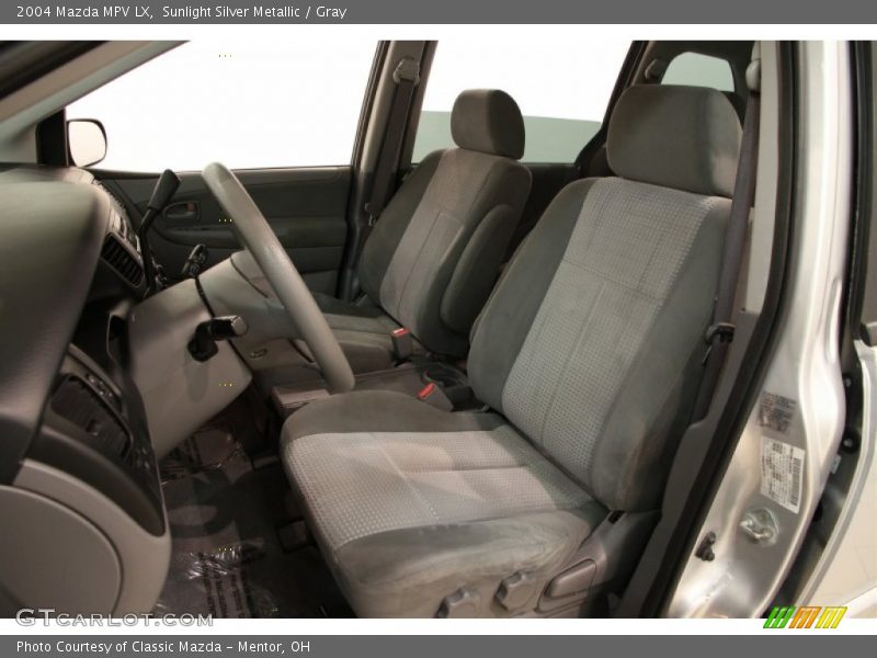 Sunlight Silver Metallic / Gray 2004 Mazda MPV LX