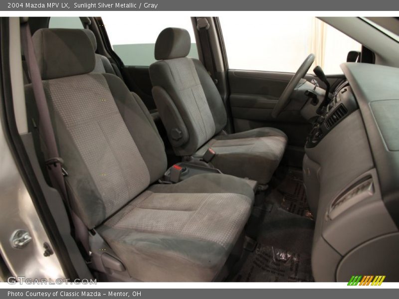 Sunlight Silver Metallic / Gray 2004 Mazda MPV LX