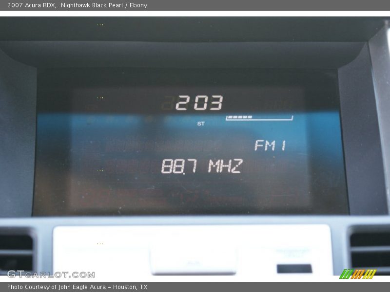 Nighthawk Black Pearl / Ebony 2007 Acura RDX
