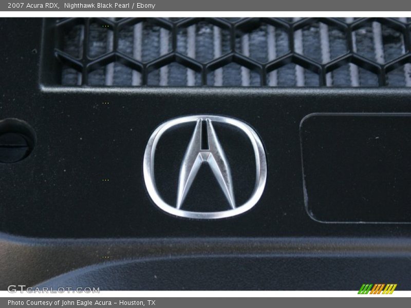 Nighthawk Black Pearl / Ebony 2007 Acura RDX