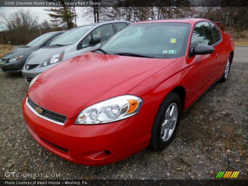Victory Red / Ebony 2006 Chevrolet Monte Carlo LT