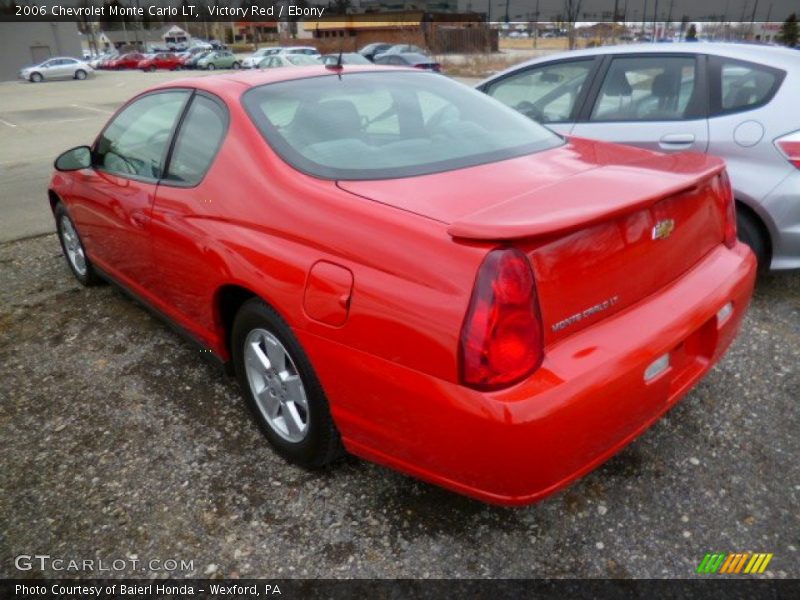 Victory Red / Ebony 2006 Chevrolet Monte Carlo LT