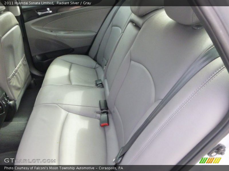 Radiant Silver / Gray 2011 Hyundai Sonata Limited