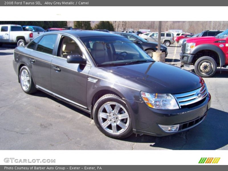 Alloy Grey Metallic / Camel 2008 Ford Taurus SEL