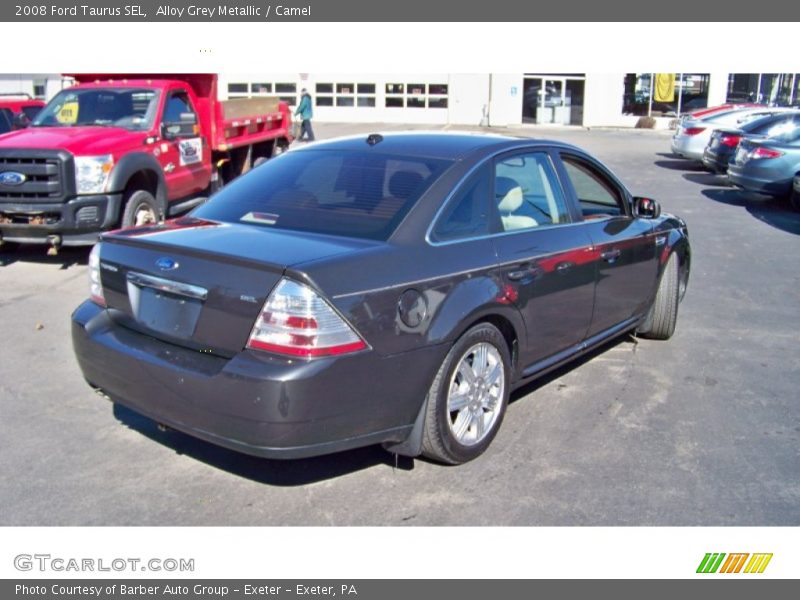 Alloy Grey Metallic / Camel 2008 Ford Taurus SEL