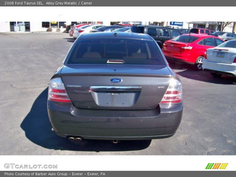 Alloy Grey Metallic / Camel 2008 Ford Taurus SEL