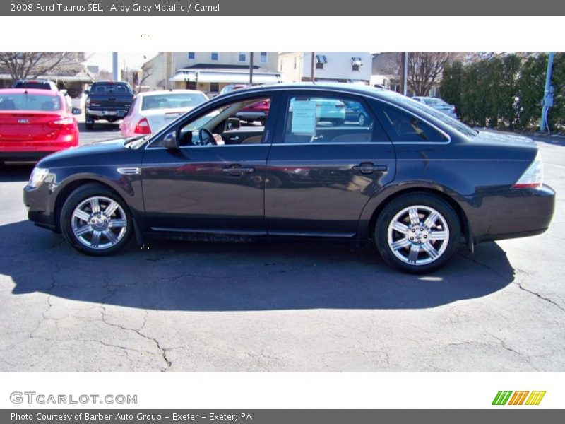 Alloy Grey Metallic / Camel 2008 Ford Taurus SEL