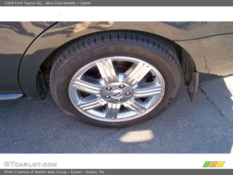 Alloy Grey Metallic / Camel 2008 Ford Taurus SEL