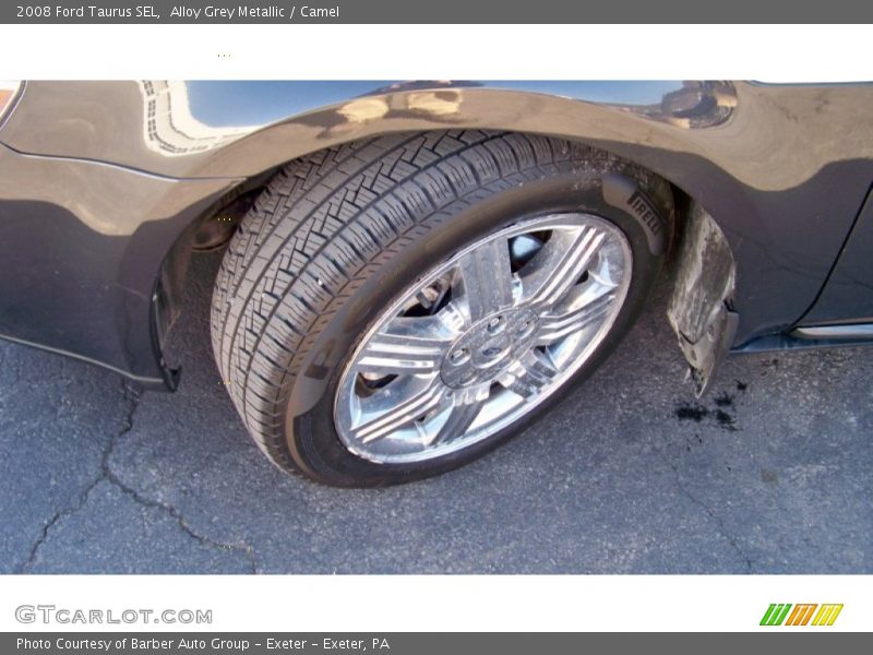 Alloy Grey Metallic / Camel 2008 Ford Taurus SEL