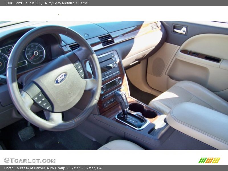 Alloy Grey Metallic / Camel 2008 Ford Taurus SEL