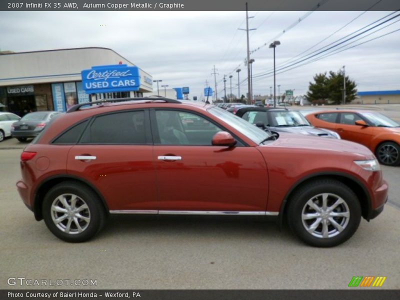  2007 FX 35 AWD Autumn Copper Metallic