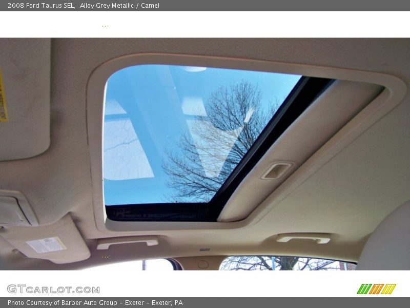 Alloy Grey Metallic / Camel 2008 Ford Taurus SEL