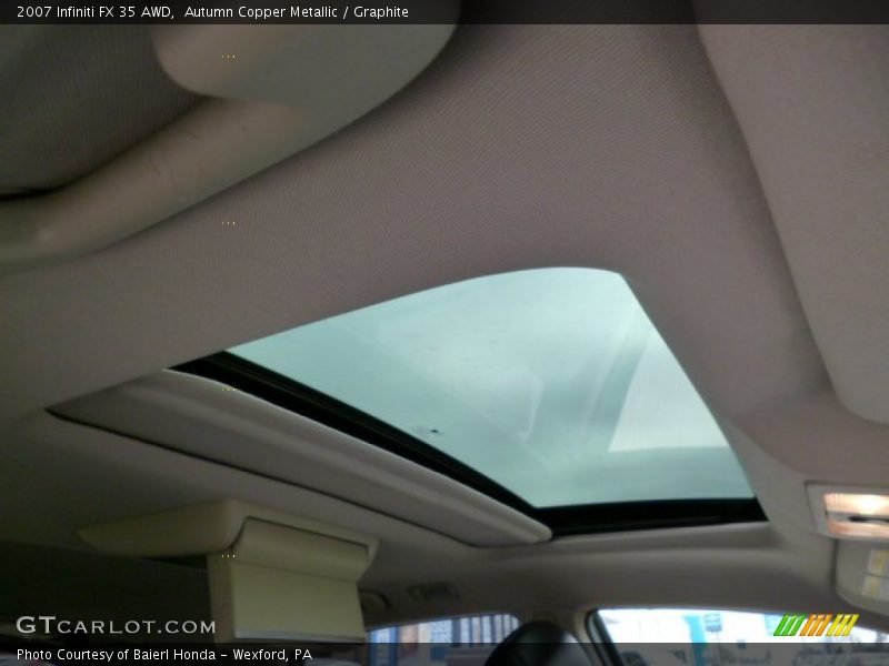 Autumn Copper Metallic / Graphite 2007 Infiniti FX 35 AWD