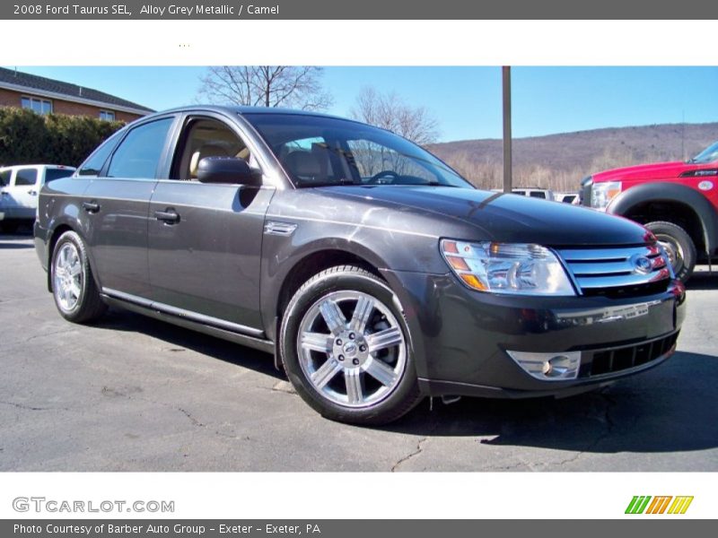 Alloy Grey Metallic / Camel 2008 Ford Taurus SEL