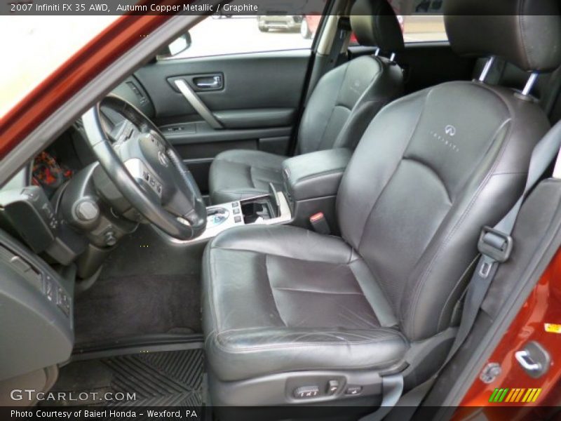 Autumn Copper Metallic / Graphite 2007 Infiniti FX 35 AWD