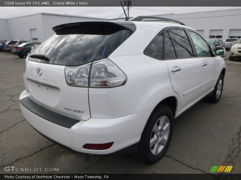 Crystal White / Ivory 2008 Lexus RX 350 AWD