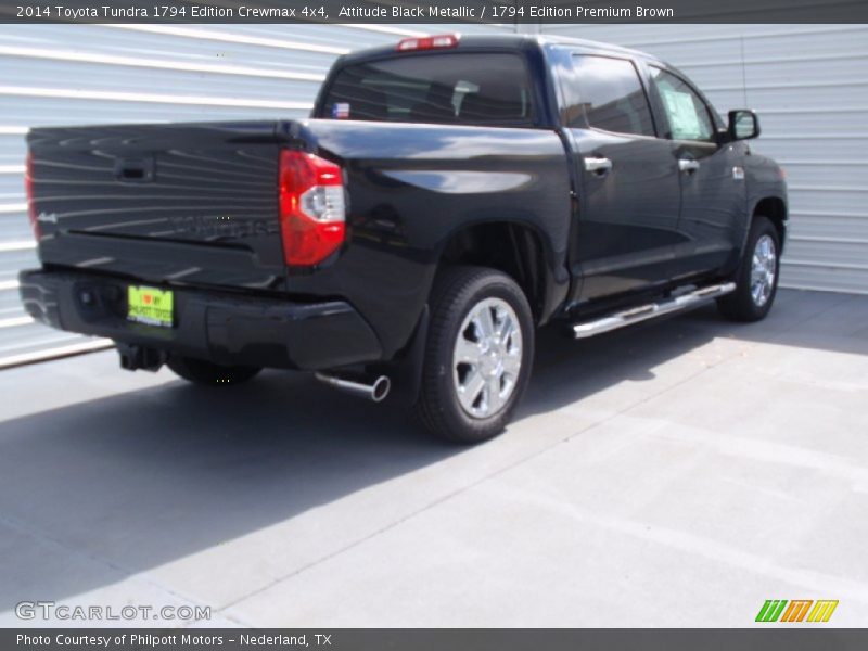 Attitude Black Metallic / 1794 Edition Premium Brown 2014 Toyota Tundra 1794 Edition Crewmax 4x4