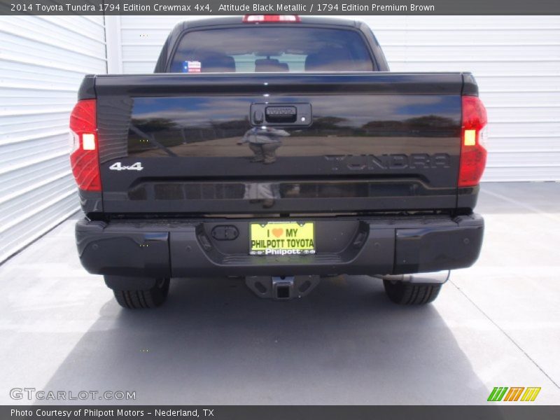 Attitude Black Metallic / 1794 Edition Premium Brown 2014 Toyota Tundra 1794 Edition Crewmax 4x4