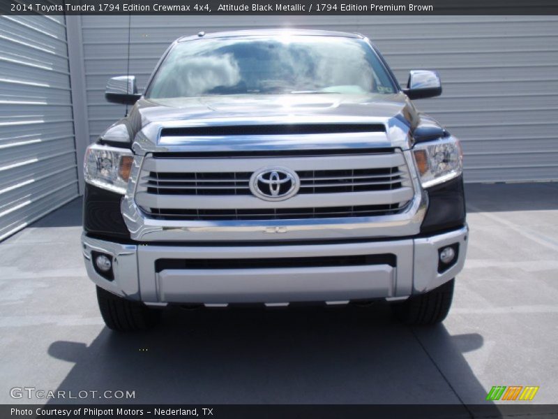 Attitude Black Metallic / 1794 Edition Premium Brown 2014 Toyota Tundra 1794 Edition Crewmax 4x4