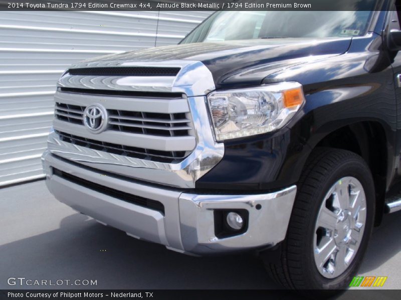 Attitude Black Metallic / 1794 Edition Premium Brown 2014 Toyota Tundra 1794 Edition Crewmax 4x4