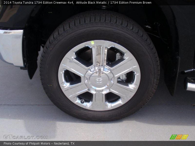 Attitude Black Metallic / 1794 Edition Premium Brown 2014 Toyota Tundra 1794 Edition Crewmax 4x4