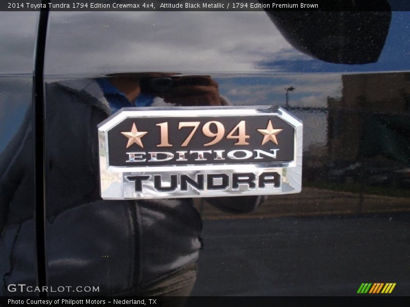 Attitude Black Metallic / 1794 Edition Premium Brown 2014 Toyota Tundra 1794 Edition Crewmax 4x4