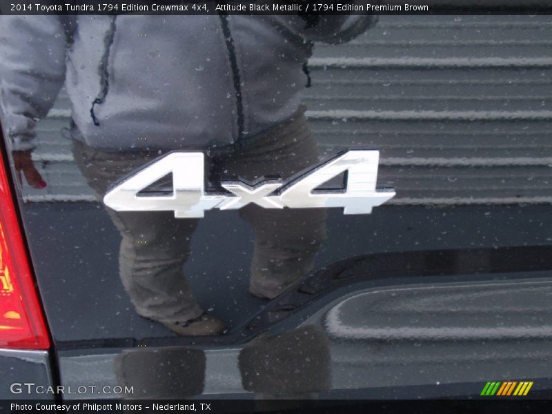 Attitude Black Metallic / 1794 Edition Premium Brown 2014 Toyota Tundra 1794 Edition Crewmax 4x4