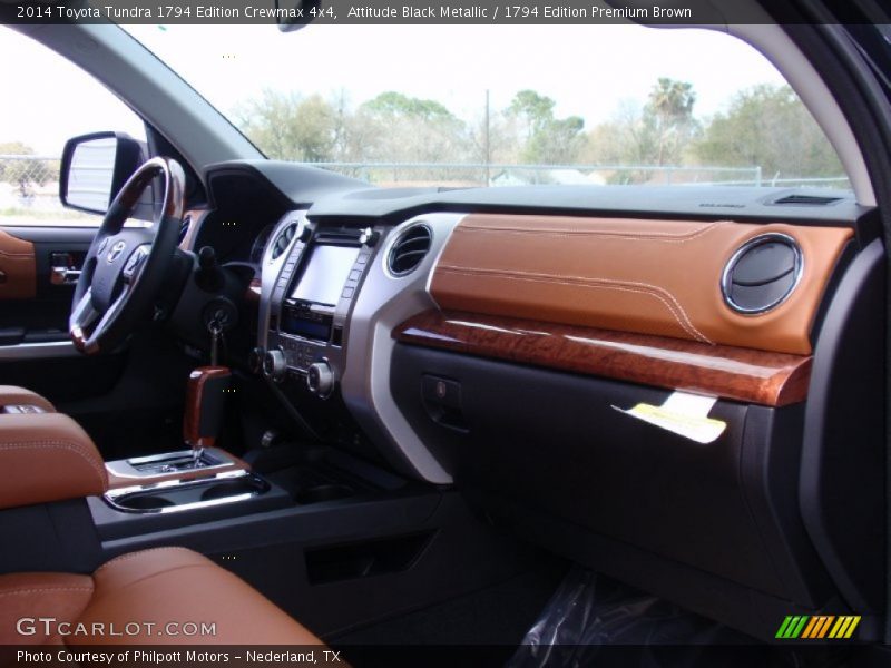 Attitude Black Metallic / 1794 Edition Premium Brown 2014 Toyota Tundra 1794 Edition Crewmax 4x4