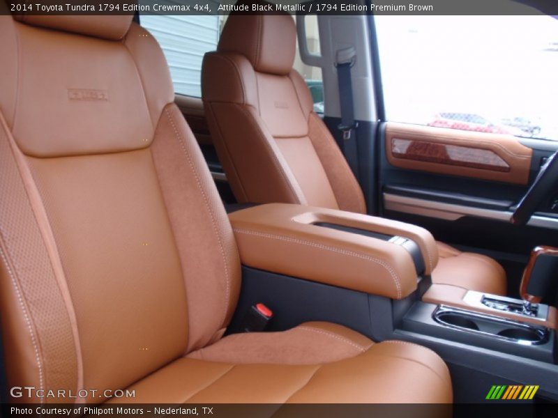 Attitude Black Metallic / 1794 Edition Premium Brown 2014 Toyota Tundra 1794 Edition Crewmax 4x4