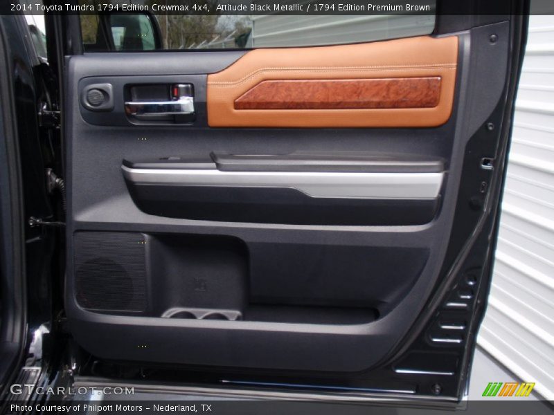 Attitude Black Metallic / 1794 Edition Premium Brown 2014 Toyota Tundra 1794 Edition Crewmax 4x4