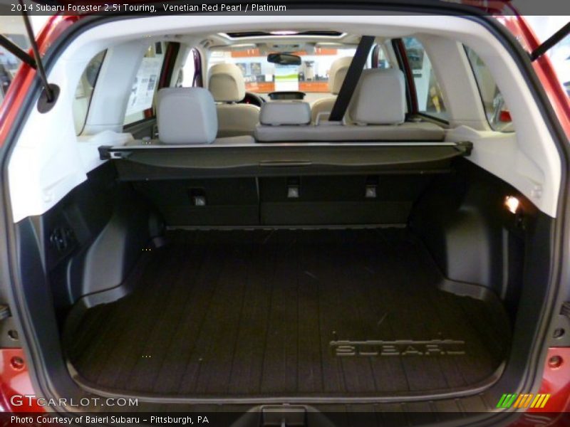 Venetian Red Pearl / Platinum 2014 Subaru Forester 2.5i Touring