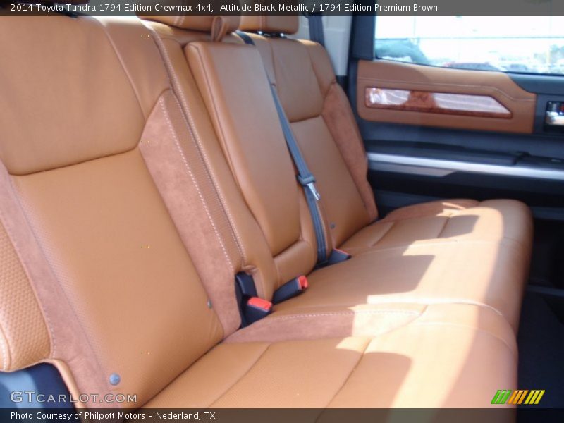 Attitude Black Metallic / 1794 Edition Premium Brown 2014 Toyota Tundra 1794 Edition Crewmax 4x4