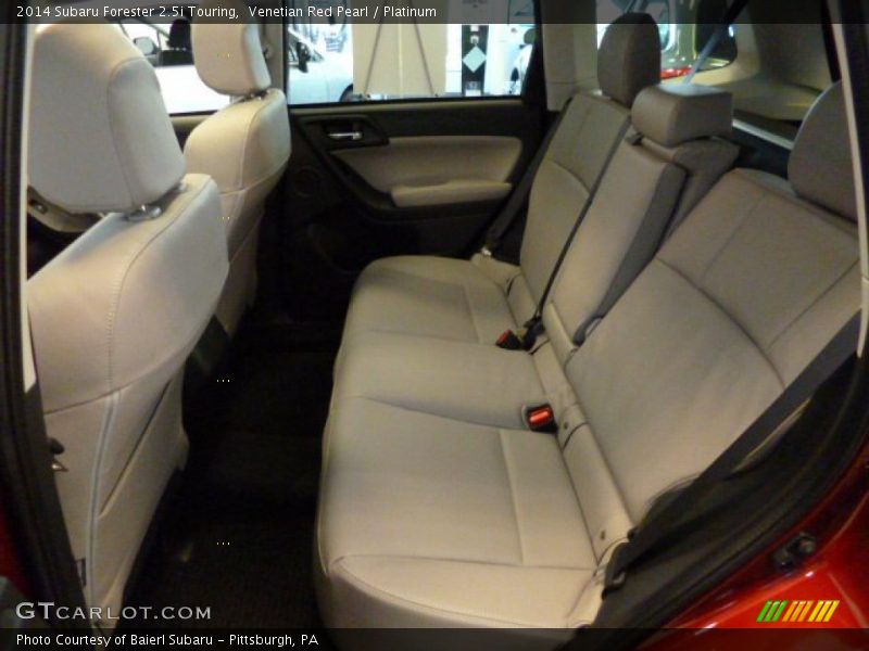 Venetian Red Pearl / Platinum 2014 Subaru Forester 2.5i Touring