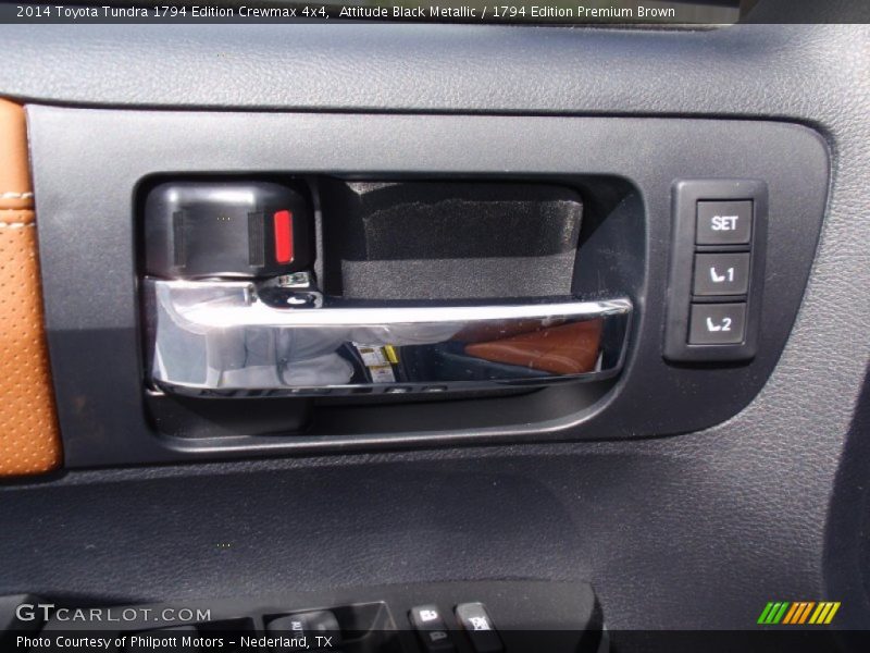 Attitude Black Metallic / 1794 Edition Premium Brown 2014 Toyota Tundra 1794 Edition Crewmax 4x4
