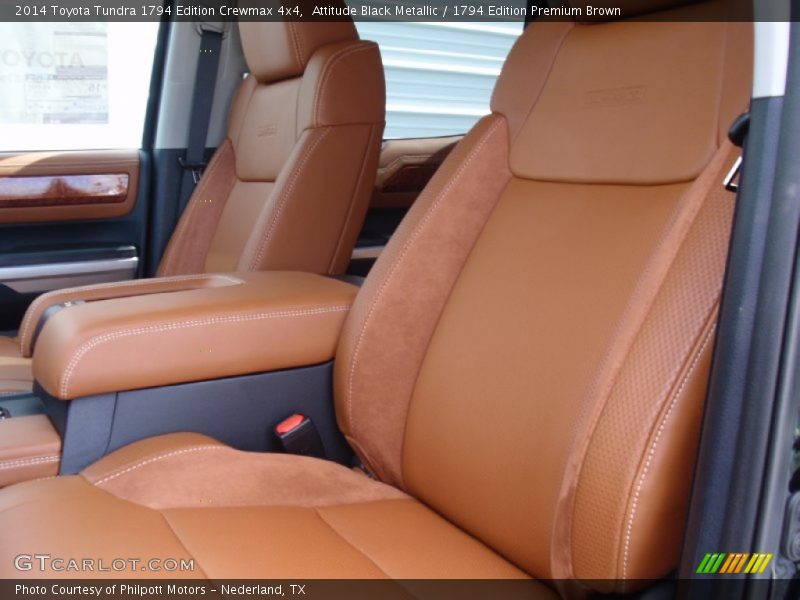 Attitude Black Metallic / 1794 Edition Premium Brown 2014 Toyota Tundra 1794 Edition Crewmax 4x4