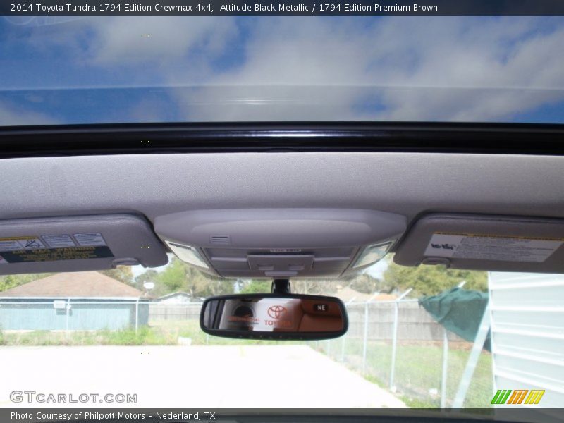 Attitude Black Metallic / 1794 Edition Premium Brown 2014 Toyota Tundra 1794 Edition Crewmax 4x4